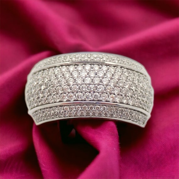 Genuine diamond on sale wedding sets