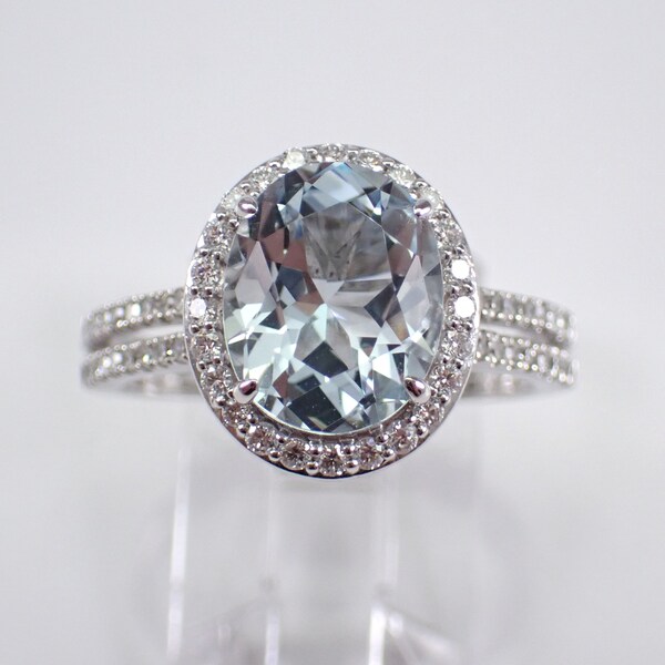 Genuine Diamond Ring - Etsy