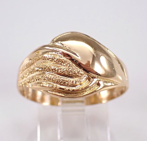 Antique 20K Yellow Gold Ring - Vintage Estate Anniversary Band - Unique Bridal Wedding Fine Jewelry Gift