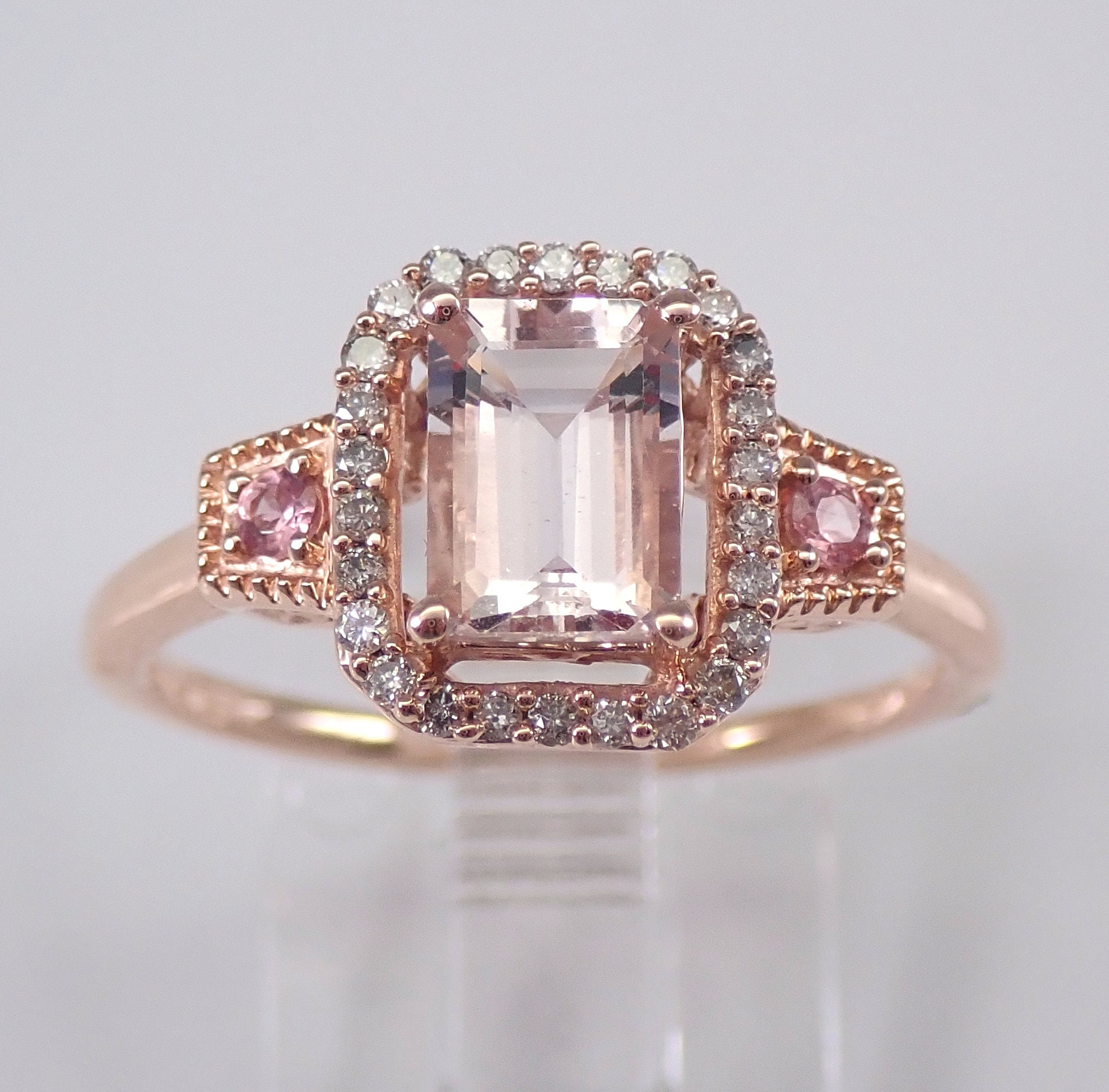 Shop Pink Tourmaline Ring in 14k Real Gold Online| Chordia Jewels