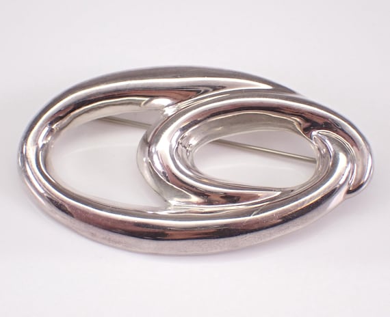 Vintage Sterling Silver Pin Brooch - Unique Estate Jewelry Gift