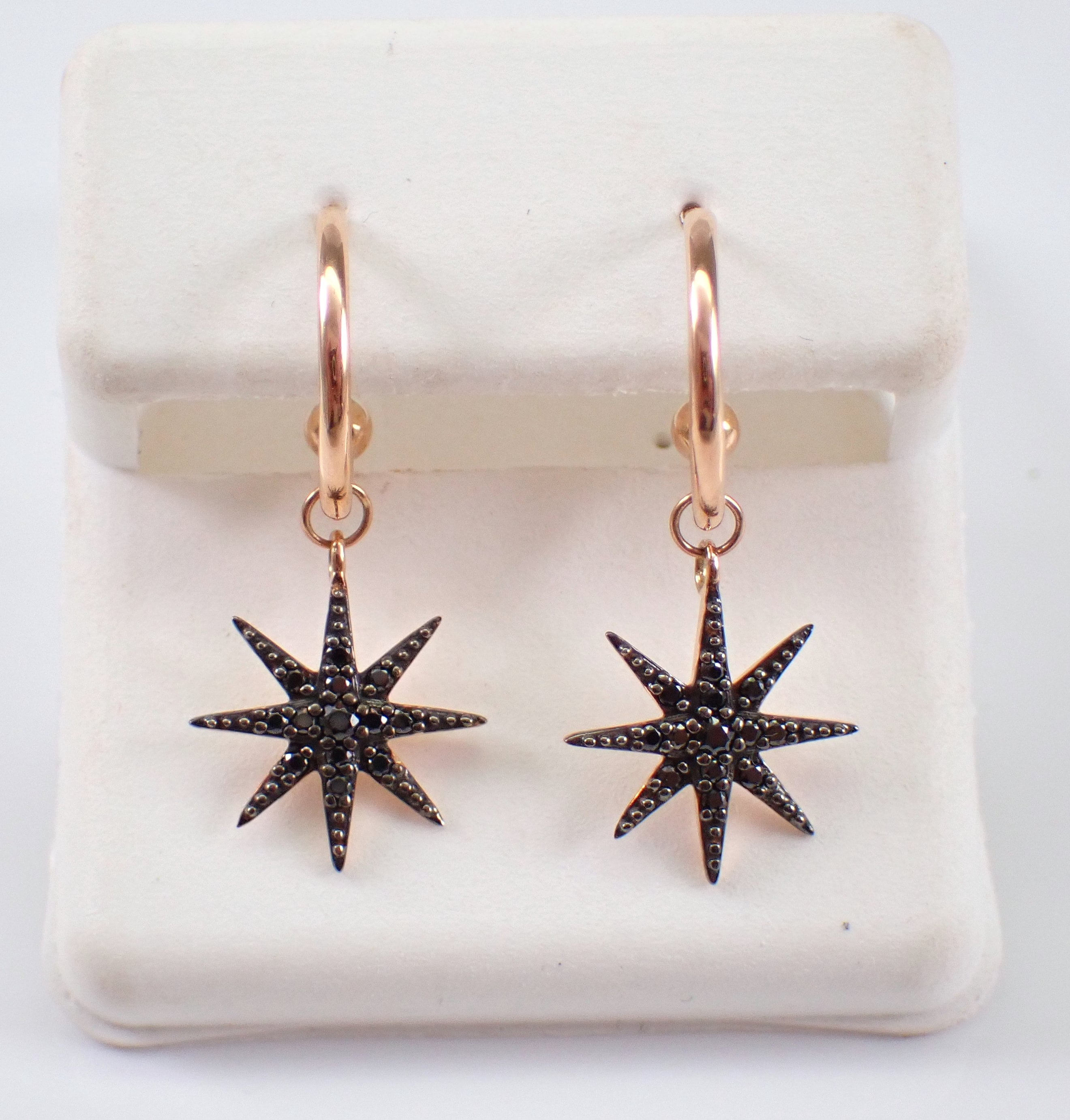 Diamond Star Earrings 0.20ct Sterling Silver 310788
