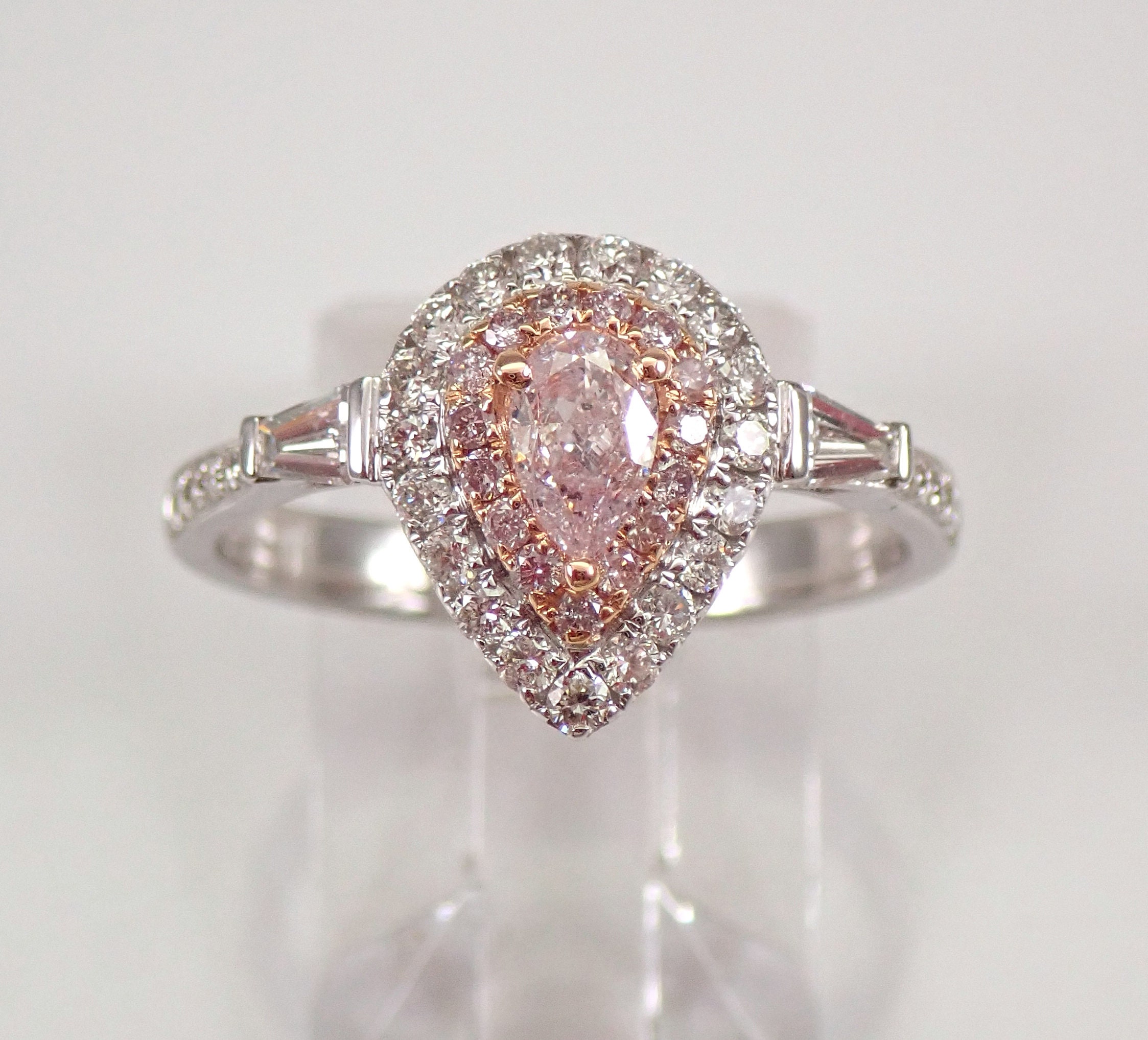 Update 116+ pear shaped pink diamond ring super hot