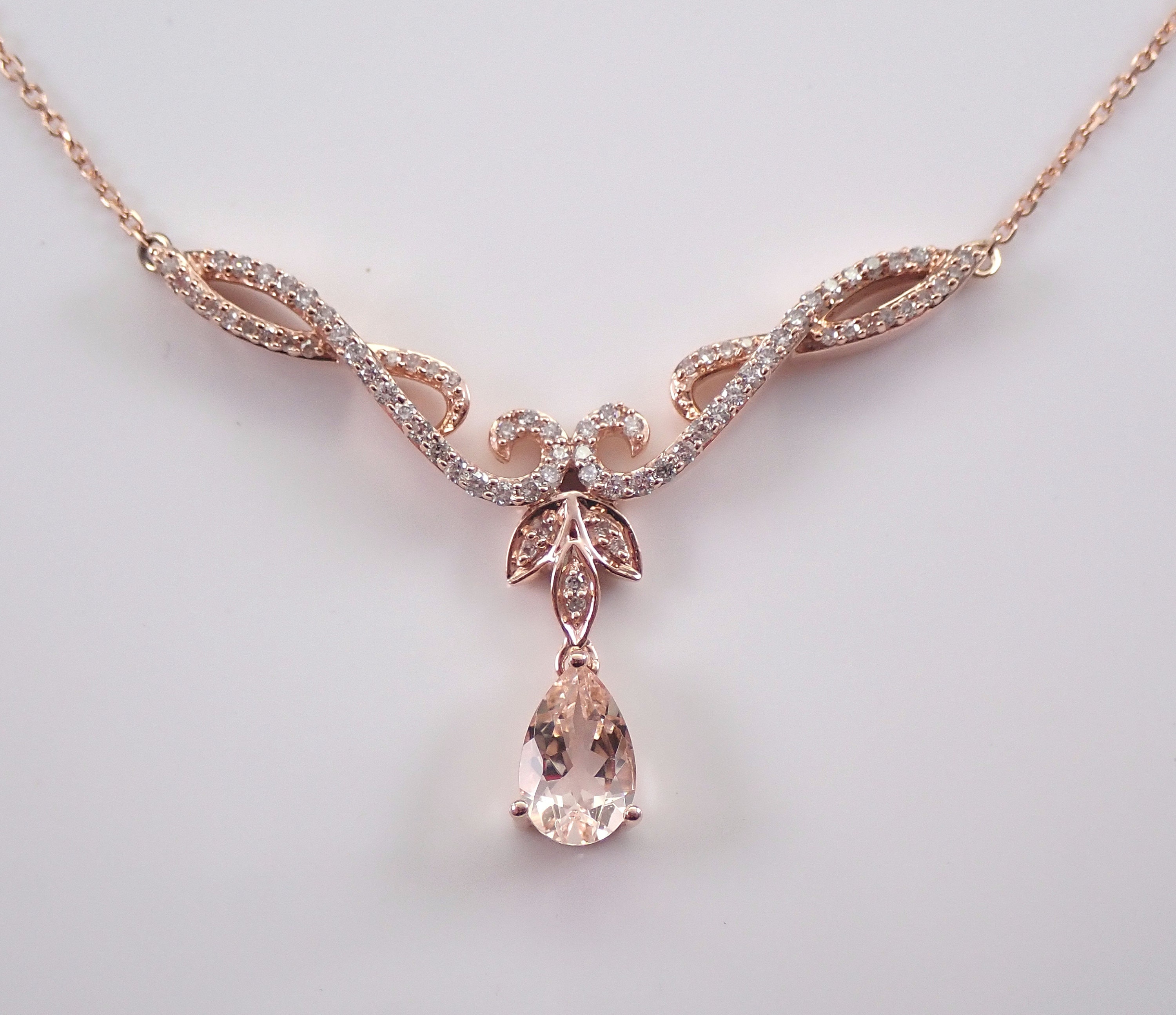 925 Sliver Valentine's Day Gift Love Set Rose Gold Created Morganite  Fashion Jewellery - China Necklace and Silver 925 price | Made-in-China.com