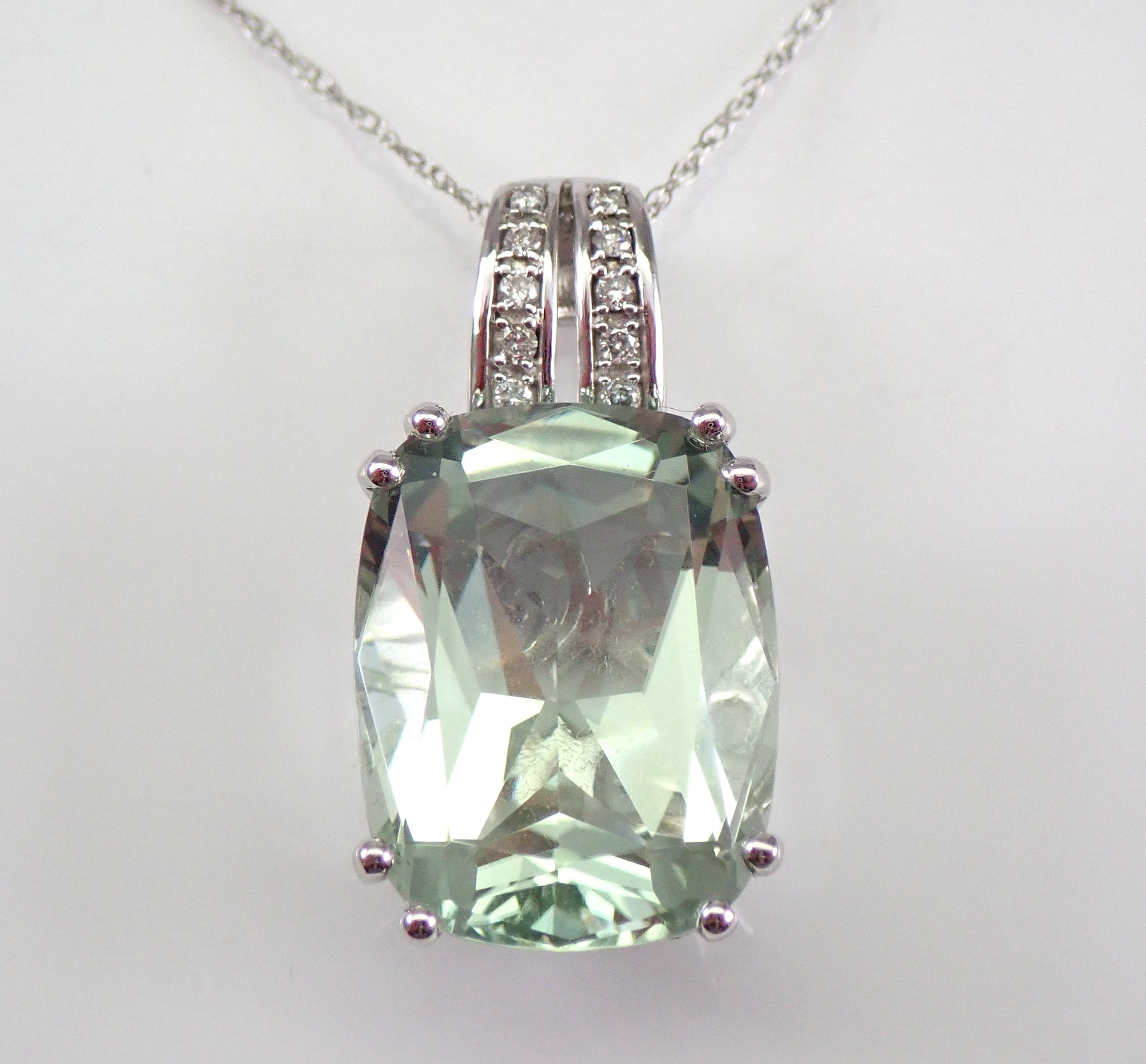 Dolce Vita Necklace Green Amethyst