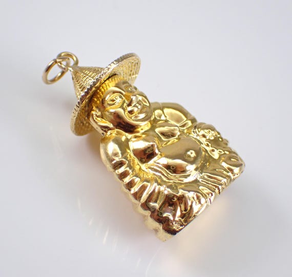 値段げ24金 仏像 チャーム 2g シンガポール製 値段げ24金 仏像 チャーム 2g シンガポール製