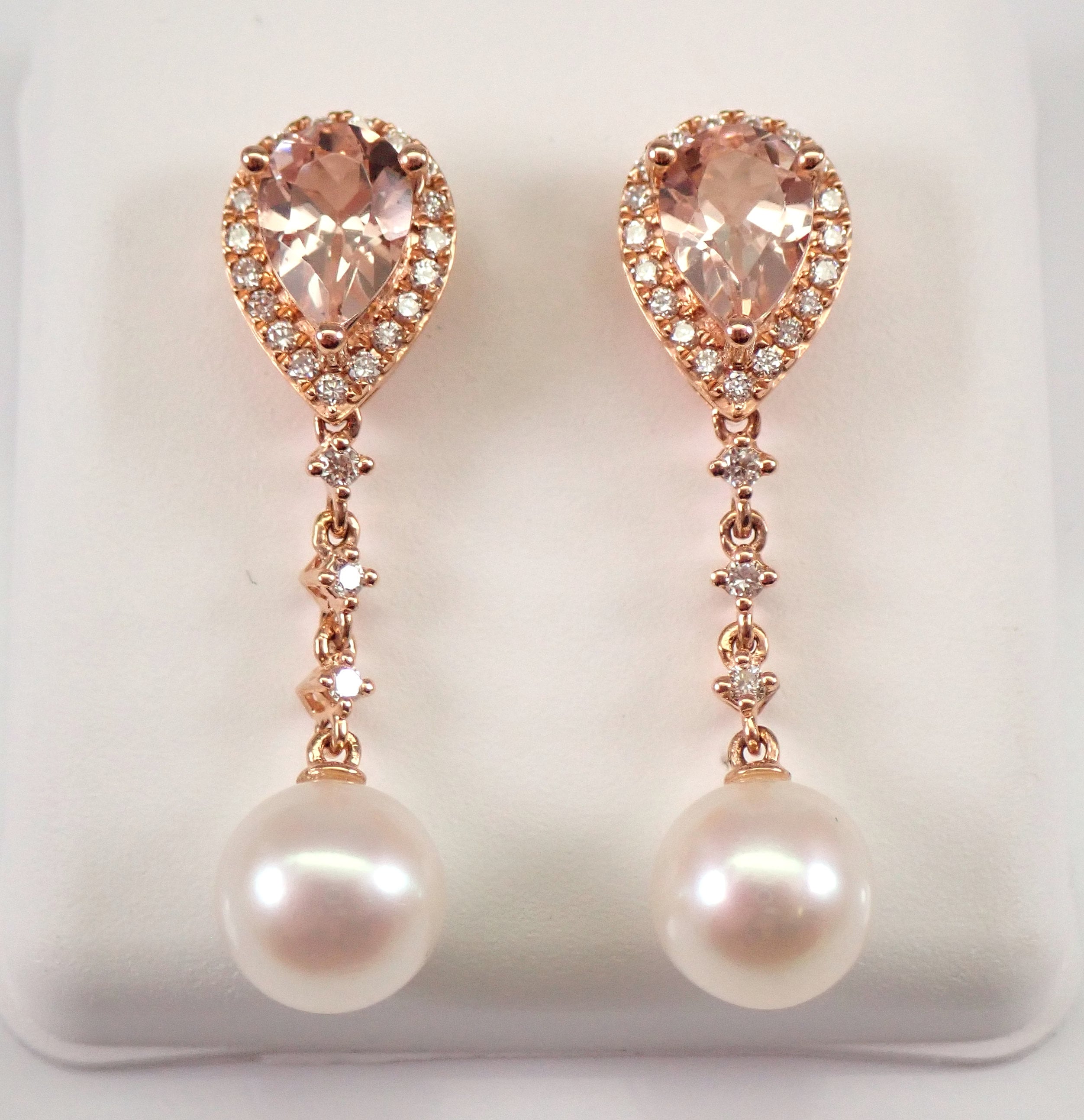 Top 180+ morganite drop earrings super hot