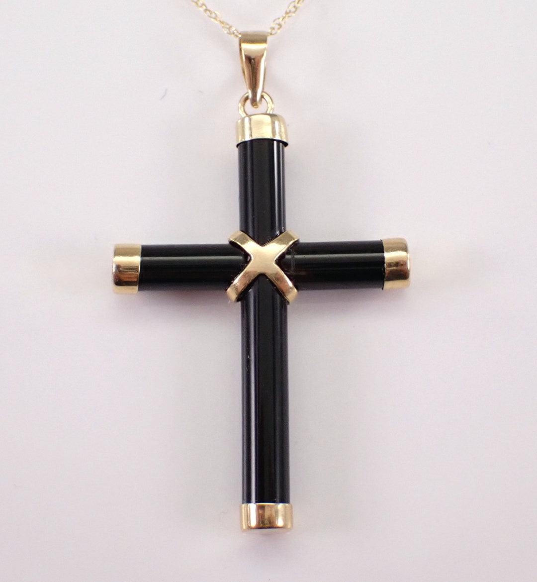 【YOURNUS】cross necklace Cross Necklace Solid Stainless Steel 24