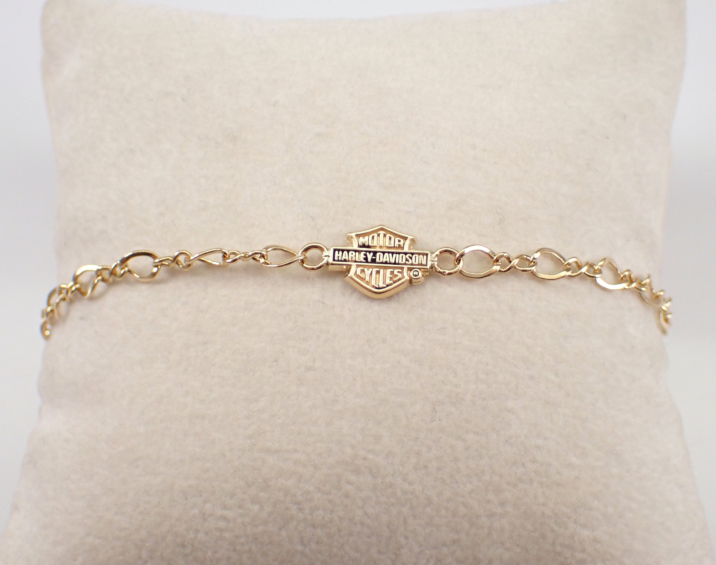 Harley davidson shop charm bracelet
