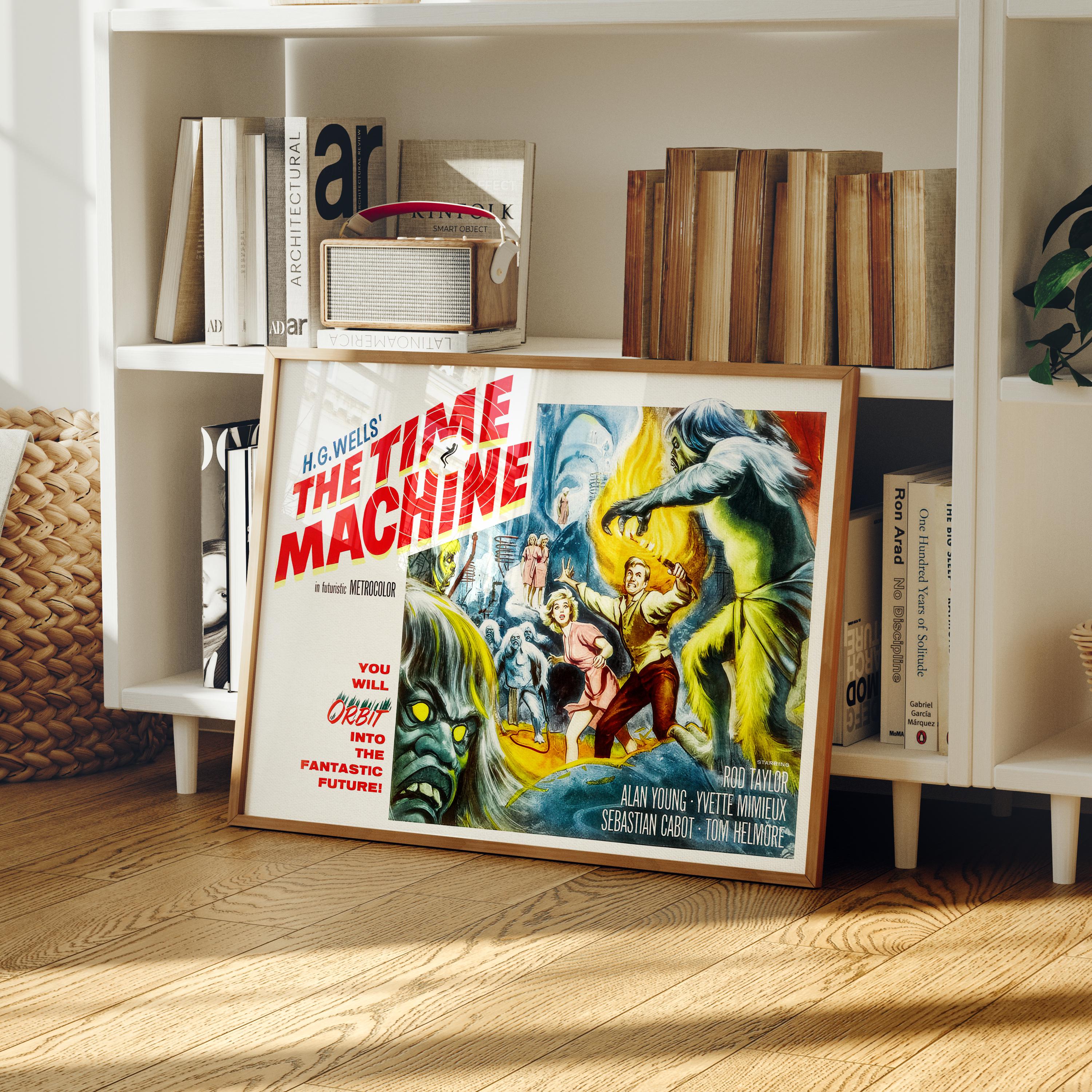 The Time Machine 1960 Movie Poster Print H.G. Wells George Pal Rod ...