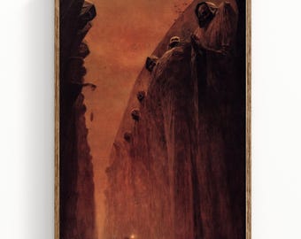 Zdzisław Beksiński Valley of Death 1972 Surreal Art Print Gothic Horror Poster