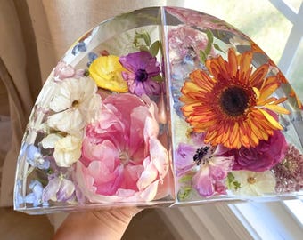 Wedding Bouquet Preservation | Custom Floral Preservation | BOOKENDS