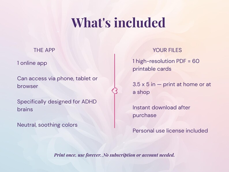 ADHD Tiny‑Step Task Helper – Interactive Web App + 60 Printable Action Cards | Beat Paralysis, Start Tasks When You “Can’t Do Anything” image 7