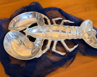 Wilton Armetale Hummer Geteiltes Serviertablett