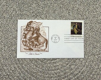 Vintage 1977 First Day Cover - Bicentennial NJ