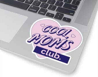 Mom Love Kiss-Cut Stickers | Mom Sticker, Mom Gift Sticker | mom gift | cool mom club | laptop sticker