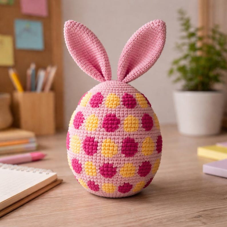 Crochet Pattern for an Easter Egg / Crochet Easter Decoration / PDF ...