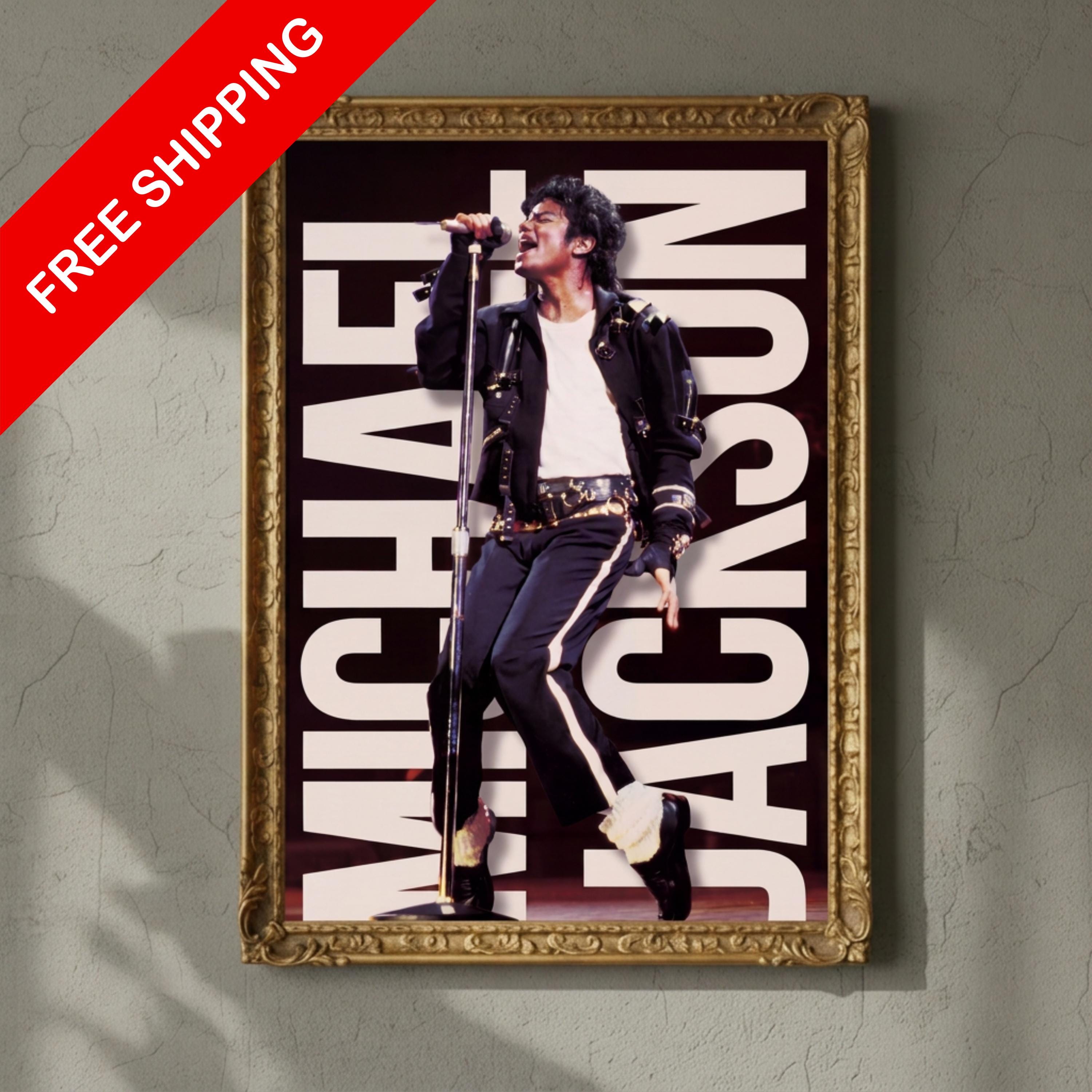 Michael Jackson Bad Tour Poster - Etsy