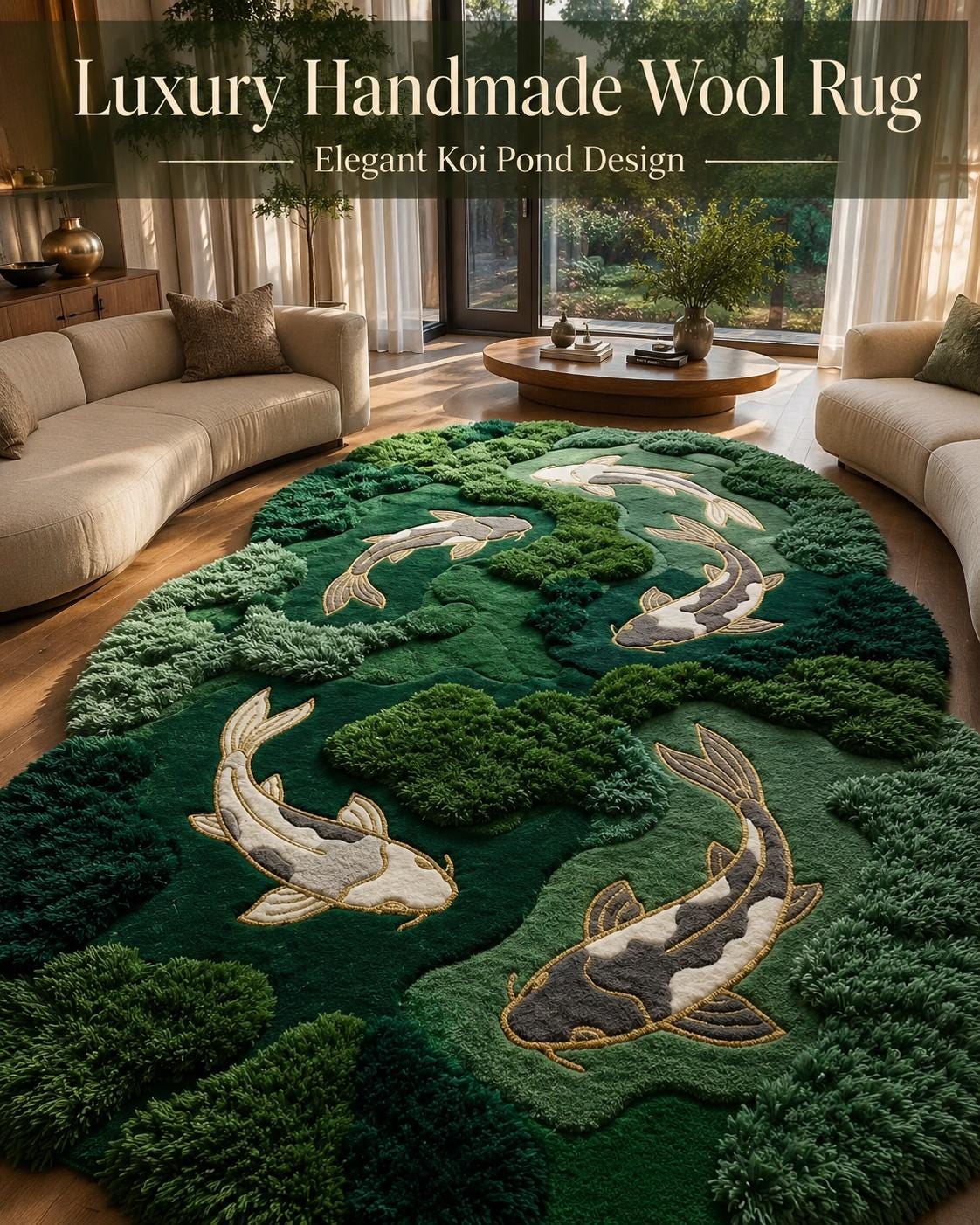 Koi Tuft Rug - Etsy