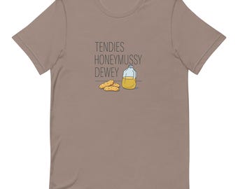 Tendies Honey Mussy Dewey Meme Shirt – Funny /r/tendies Reddit Humor Tee for Gamers, Meme Lovers, Internet Culture