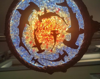 BeachComber's Rum Barrel tiki lamp - CHUM Barrel