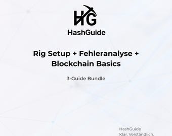 Rig Setup + Probleemoplossing + Blockchain Basisprincipes – Technisch 3-delig handboek voor mining-systemen