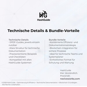 Optimización y eficiencia + Documentación técnica + Fundamentos de blockchain: paquete de 3 guías técnicas (PDF) imagen 4