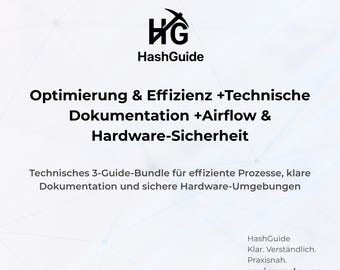 Optimalisatie en efficiëntie + technische documentatie + luchtstroom en hardwareveiligheid – technische handleiding (3 delen) (PDF)