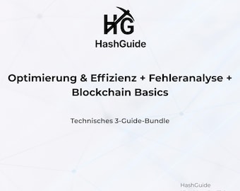 Mijnbouwoptimalisatie & foutenanalyse + blockchain-basisprincipes – Technisch pakket van 3 handleidingen (pdf)
