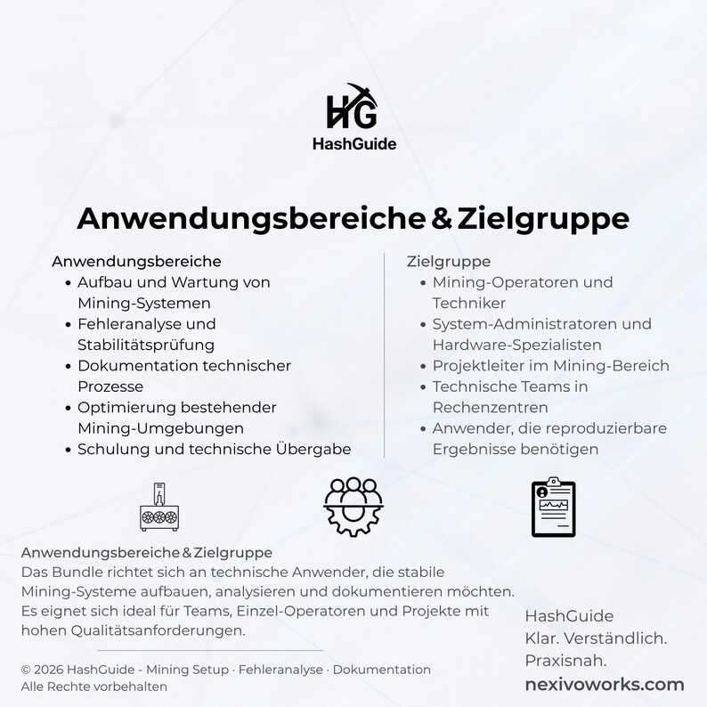 Mining Setup · Error Analysis · Documentation – 3-Guide Bundle (PDF, Edition 2026) image 5