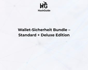 Wallet Security Bundle PDF | Standard + Deluxe Edition | Private Keys, Seed Phrase Protection, Backups & OpSec | 290+ Pages