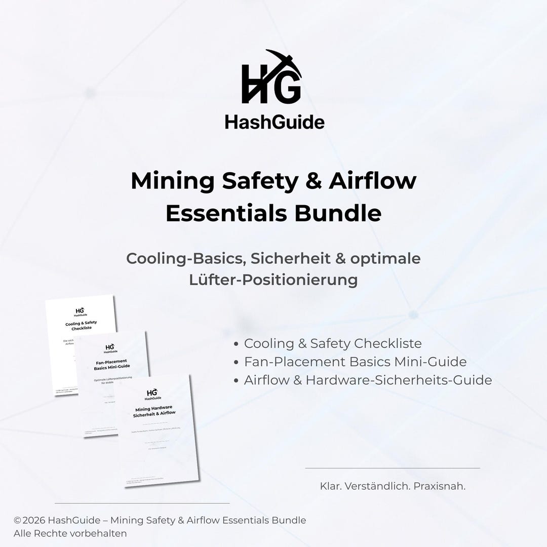 Mining Safety & Airflow Essentials Bundle | Cooling Checklist, Fan ...