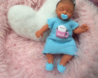Dress for 2.5 Inch Mini ZURU Baby Dolls | Doll Clothes