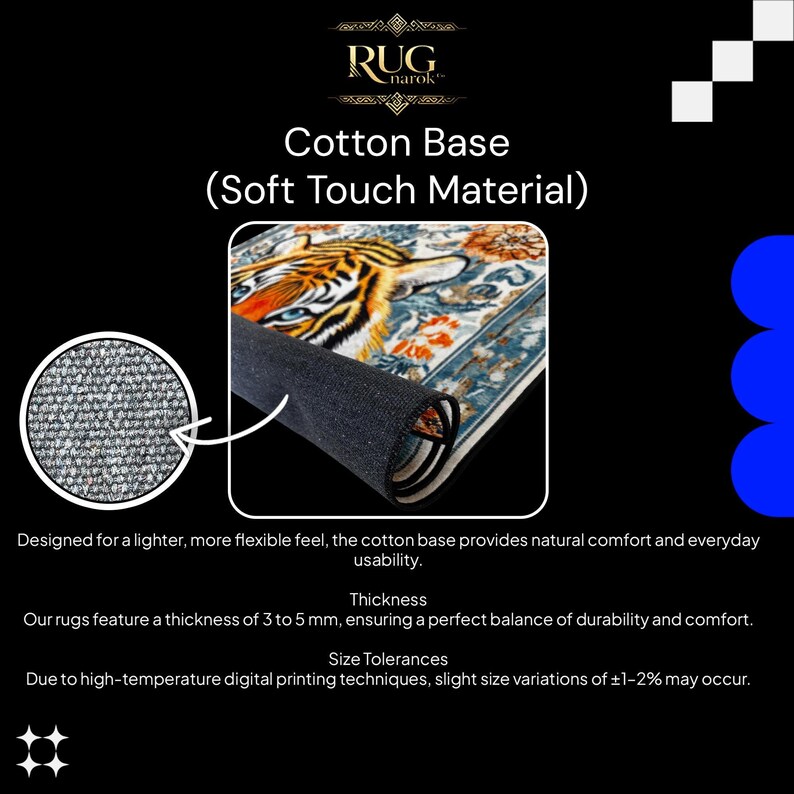Alfombra redonda Dragón Azul, Escalera de Biblioteca Fantástica, Decoración Gótica para el Hogar Cotton Base