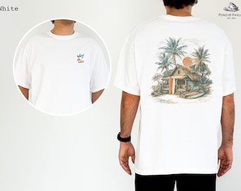 Vintage Surf Shack Comfort Colors® Shirt: Surf and Sun