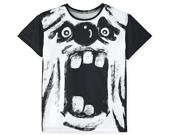Screaming Clown Face Kids Jersey