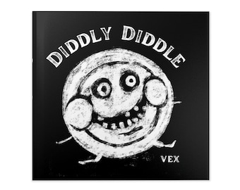 DIDDLY DIDDLE | Halloween Picture Book for emo baby | Vintage Spooky Illustration (Hardcover)