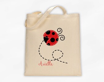 Ladybug Tote bag Diaper Bag Beach Bag Shopping Bag Travel Bag Purse Ladybug Bag Ladybug Tote