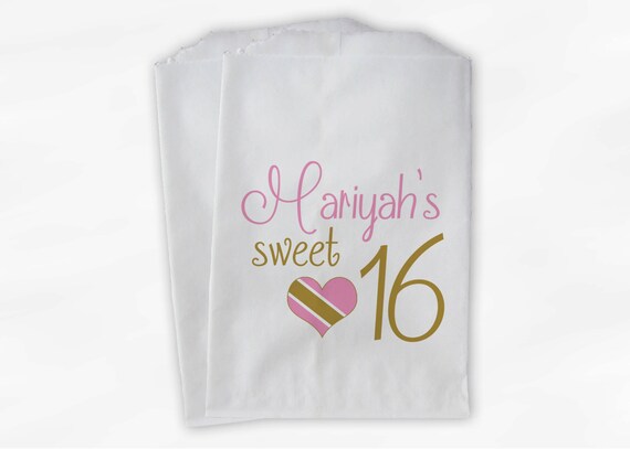 Custom Kraft Paper Bags Love Is Sweet Calligraphy Wedding Candy Buffet Treat Bags Personalized Favor Bags in Black and Red 0122
