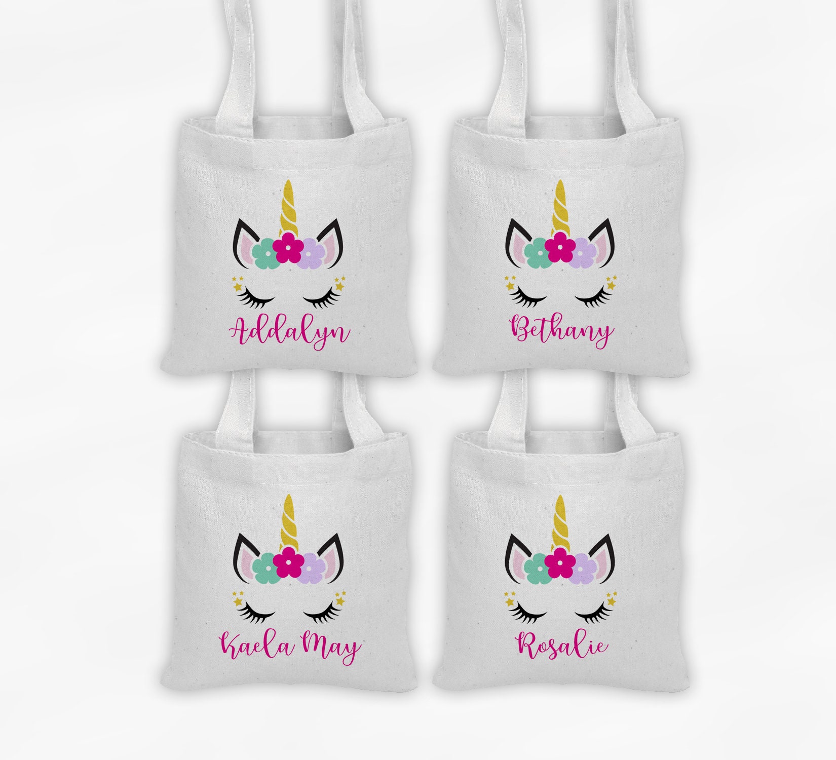 Unicorn Drawstring Bag Unicorn Party Favor Bags Large Size 6