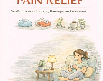 Quick Care & Immediate Pain Relief | Printable Wellness Guide | Ice vs Heat | Instant Download
