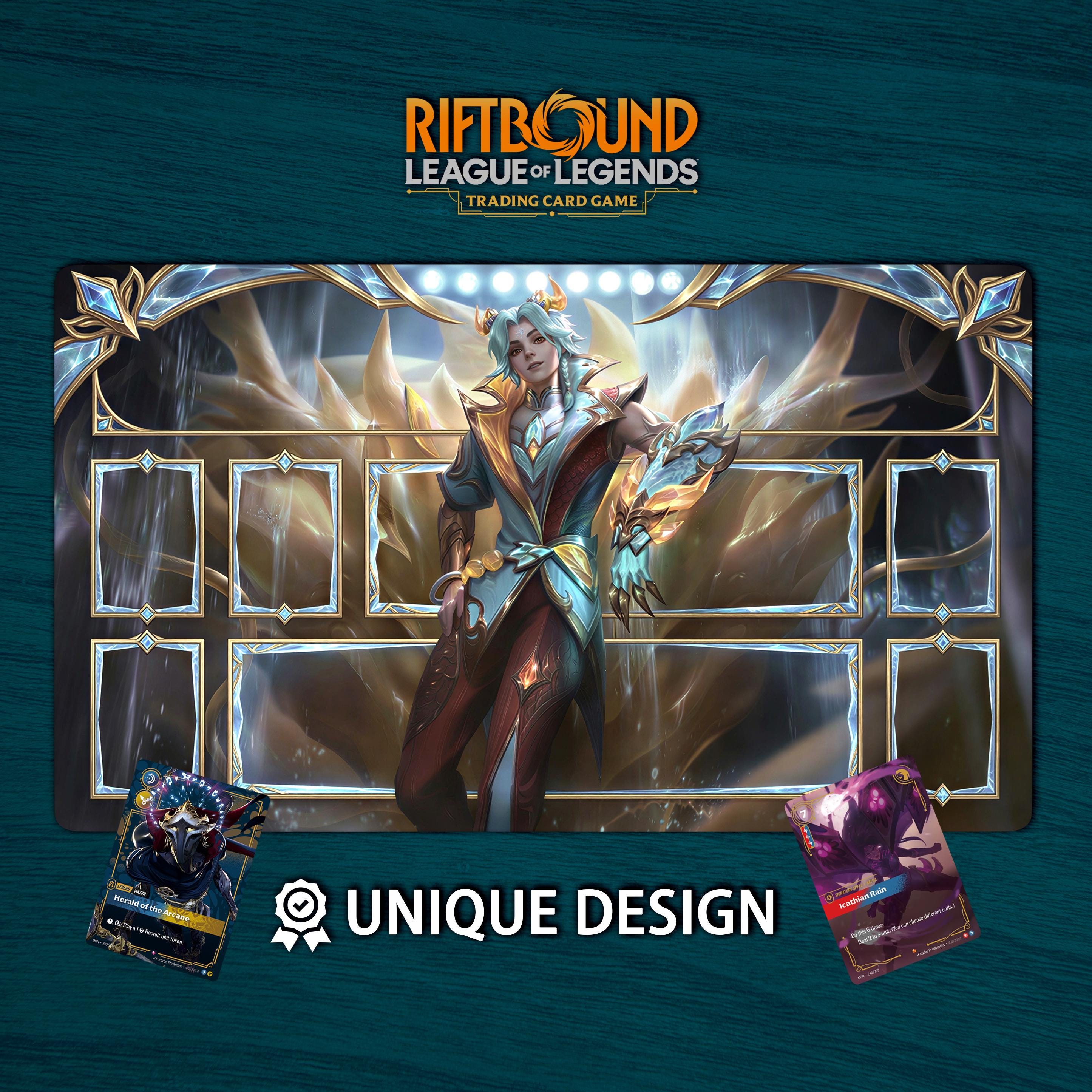 Riftbound Playmat Ezreal Edition • Custom Board Game Mat With