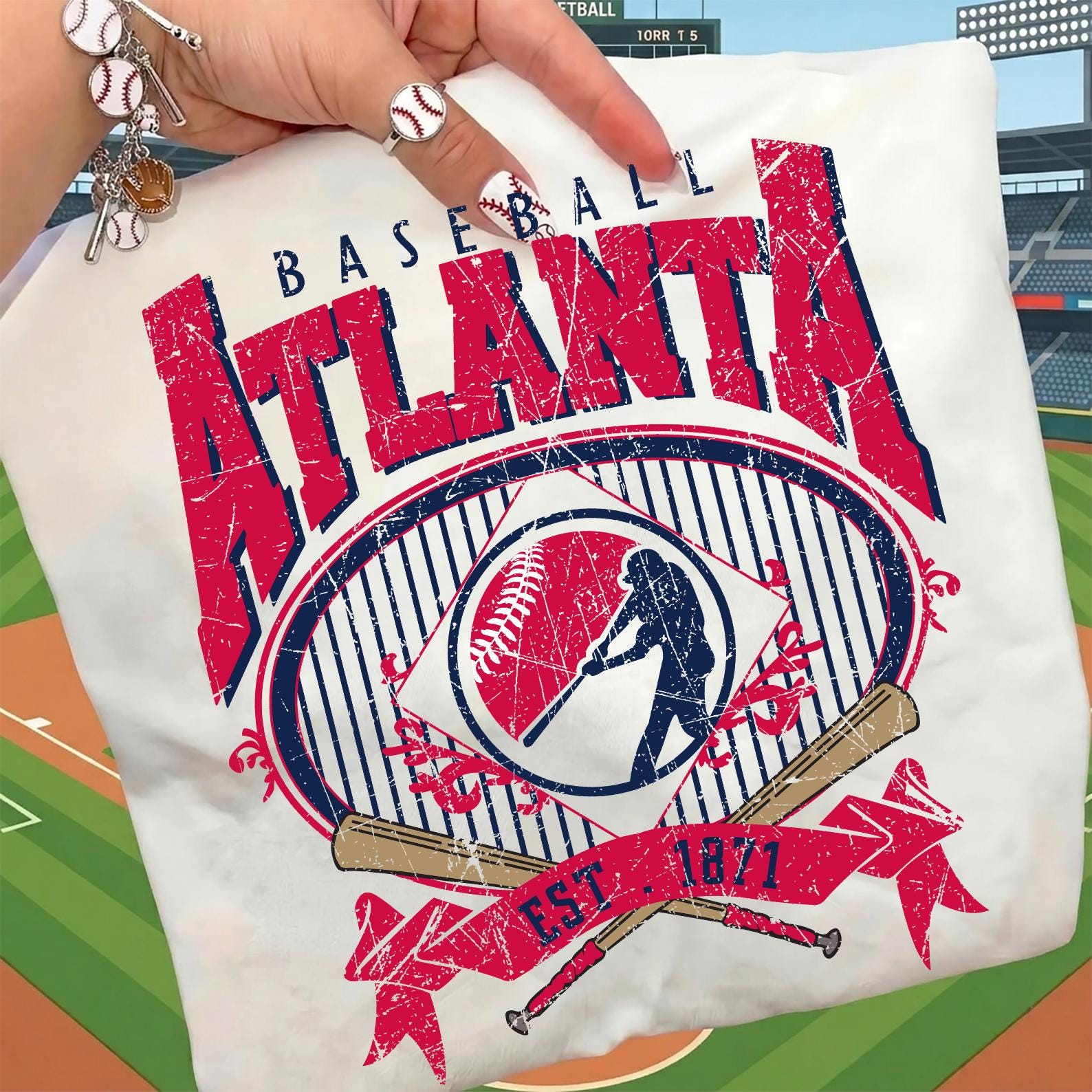 Atlanta braves - Etsy 日本