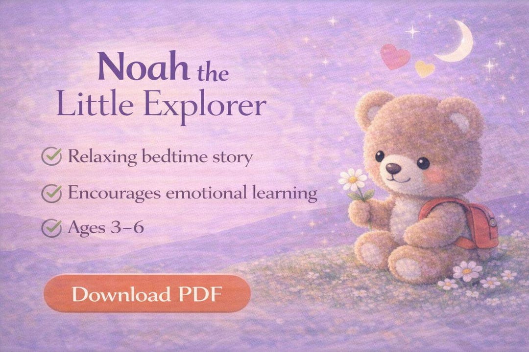 Noah Kids Story Only PDF | Bedtime Reading for Children | Calm Tales ...