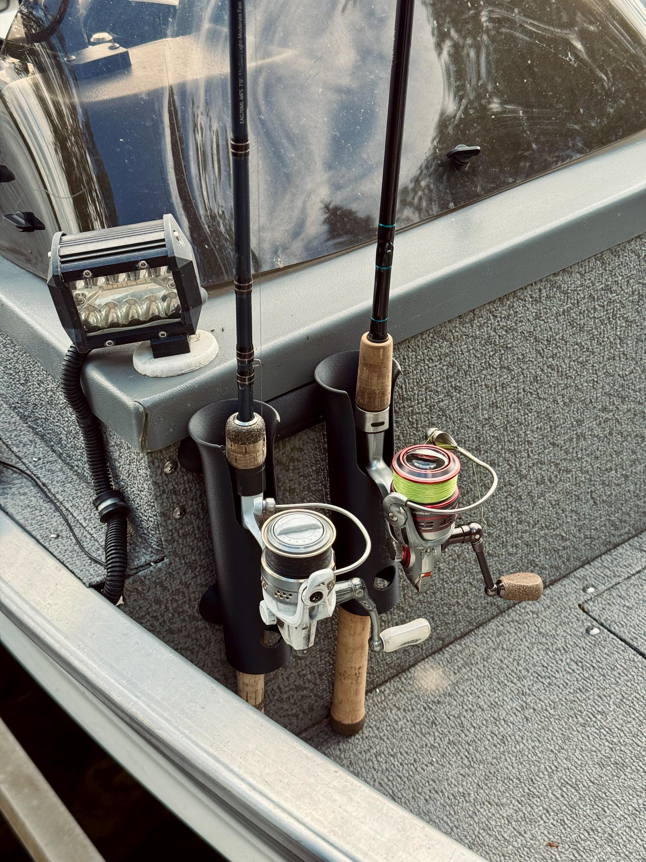 Boat Rod Holder, Kayak Fishing Rack, Jon Boat Accessory Storage - Etsy