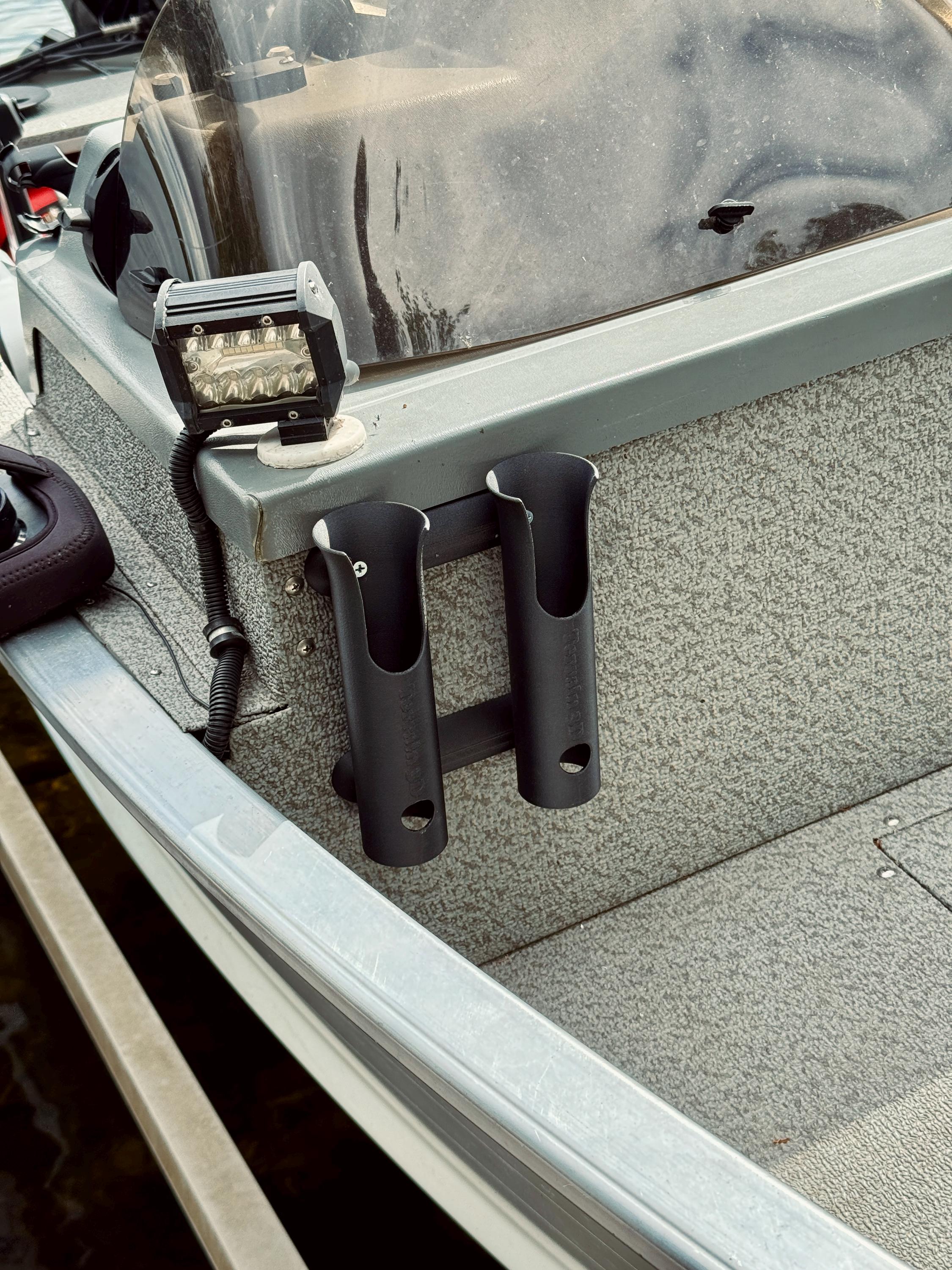 Boat Rod Holder, Kayak Fishing Rack, Jon Boat Accessory Storage - Etsy