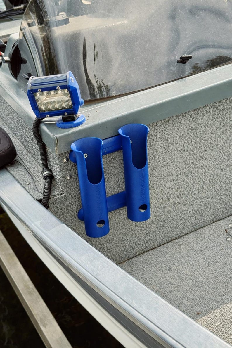 Jon Boat Racks Boat Rod Holder, Kayak Fishing Rack, Jon Boat Accessory Storage - Etsy