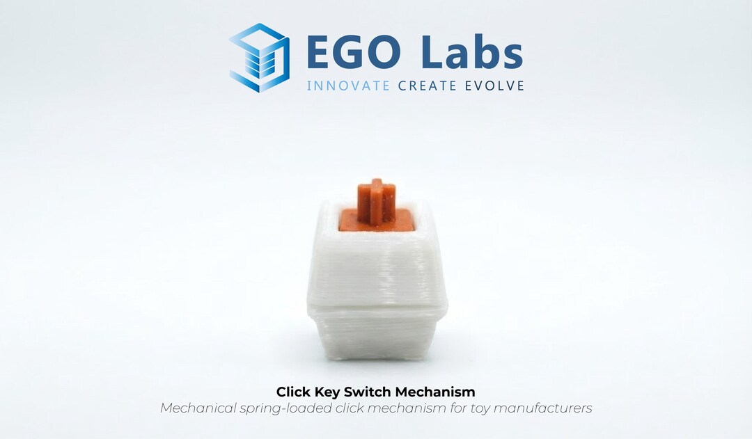 3D Printed Click Switch Button – 50 Pack Mechanical Tactile Switches ...