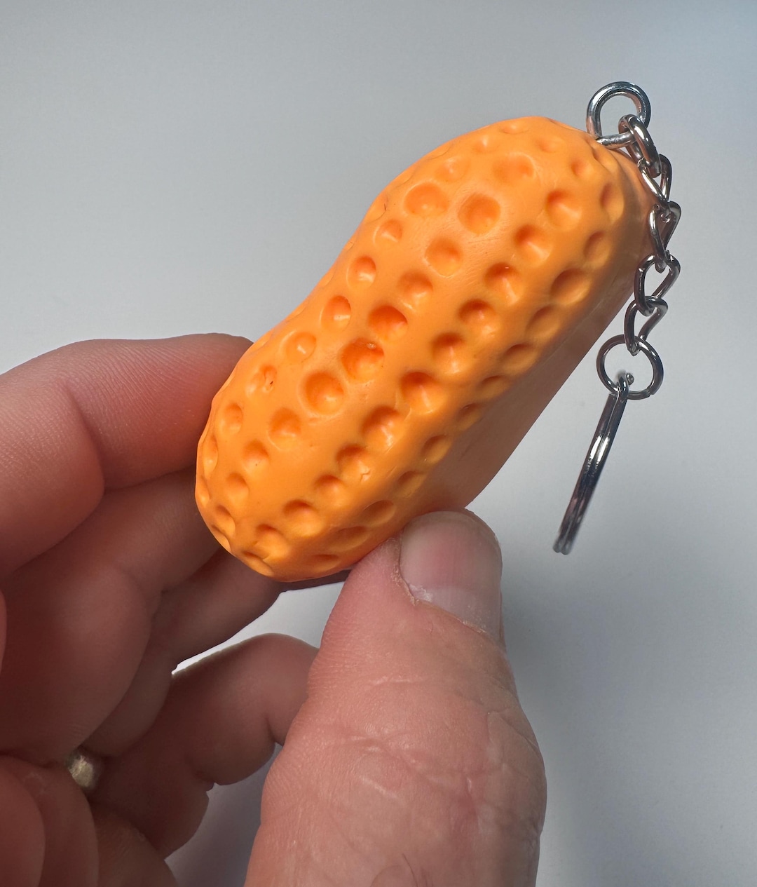 Circus Peanut Keychain, Vintage Candy Keyring, Handmade Fake Food Bag Charm, Novelty Nostalgic Gift for Her Him, Kidcore Accessory - Etsy