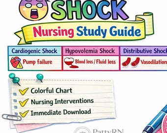 CHOQUE – Guia de Estudos de Enfermagem l NCLEX l Médico-cirúrgico